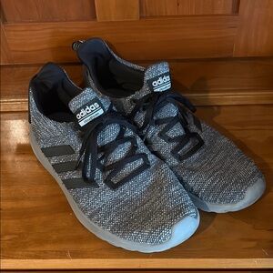 Adidas Men's Black and Gray Sneakers